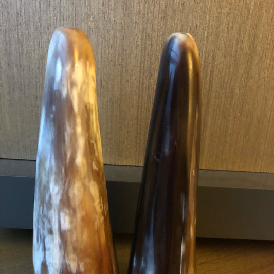 Horn Salt Pepper Shakers