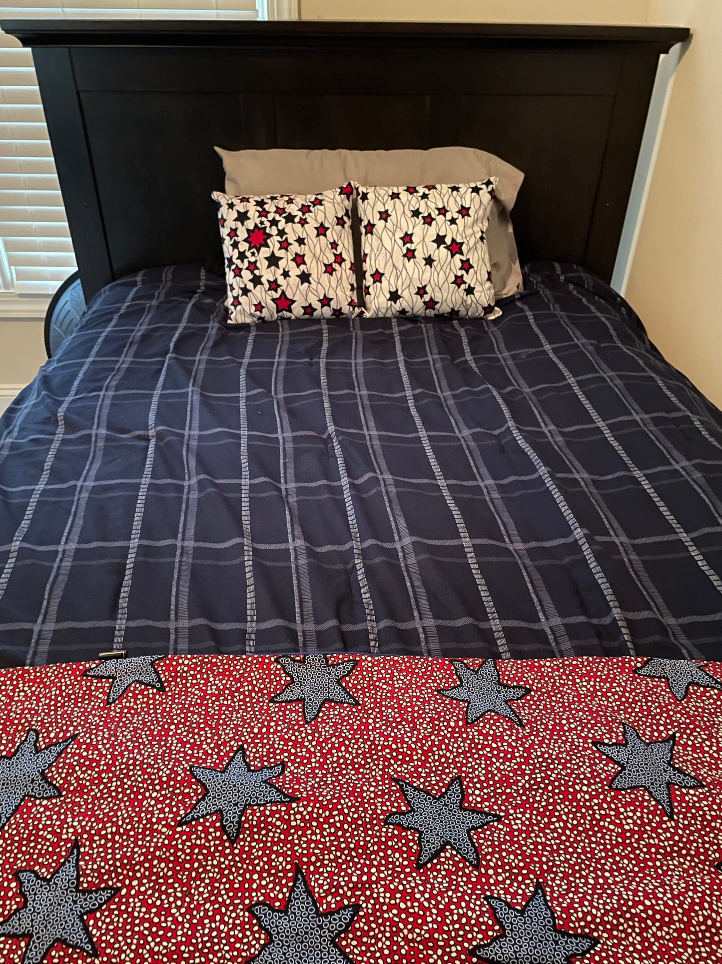 Throw Ankara Plush