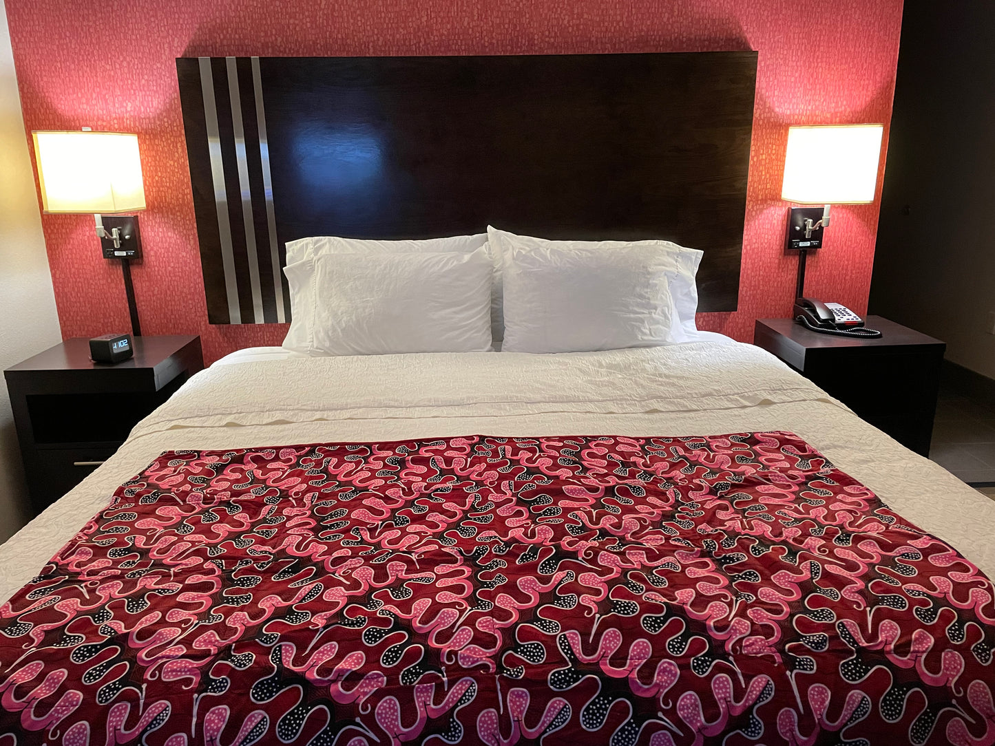 Throw Ankara Plush