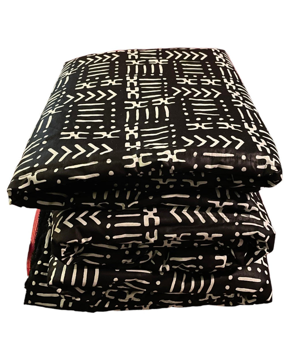 Throw Ankara Plush