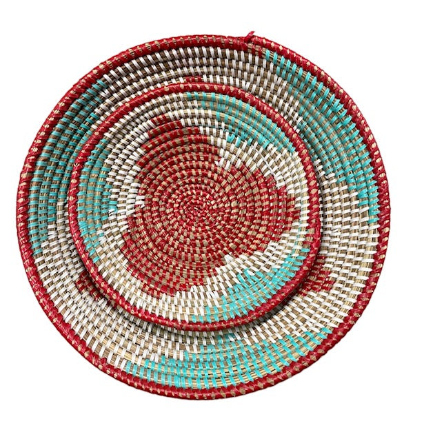 Double Round Basket Set