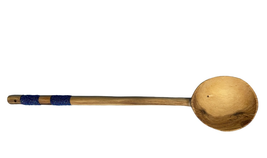 Uganda Double Beaded Long Spoon