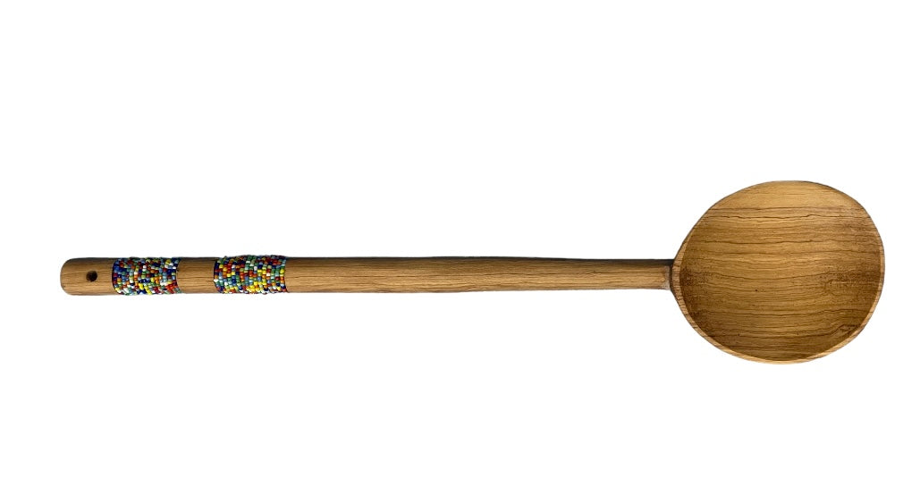 Uganda Double Beaded Long Spoon