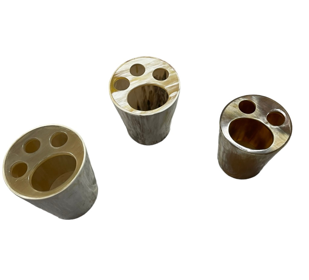 Uganda Horn Toothbrush Holder