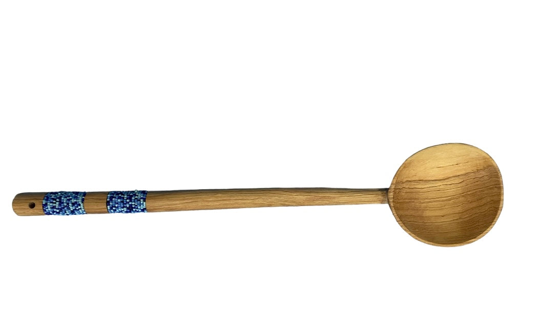 Uganda Double Beaded Long Spoon