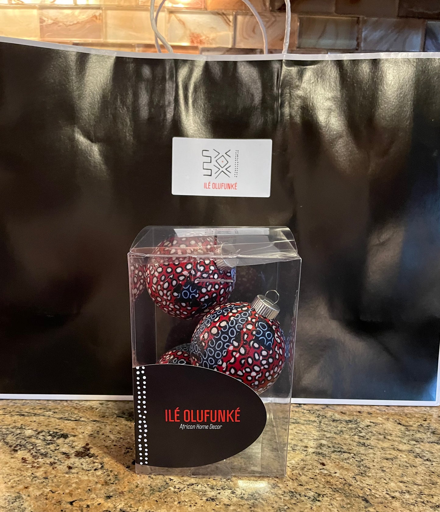 Holiday Ornaments- 3 Piece